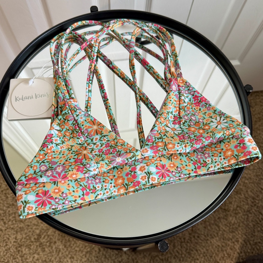 Kulani Kinis Zali Floral High Waist Bikini - Picture 3 of 16